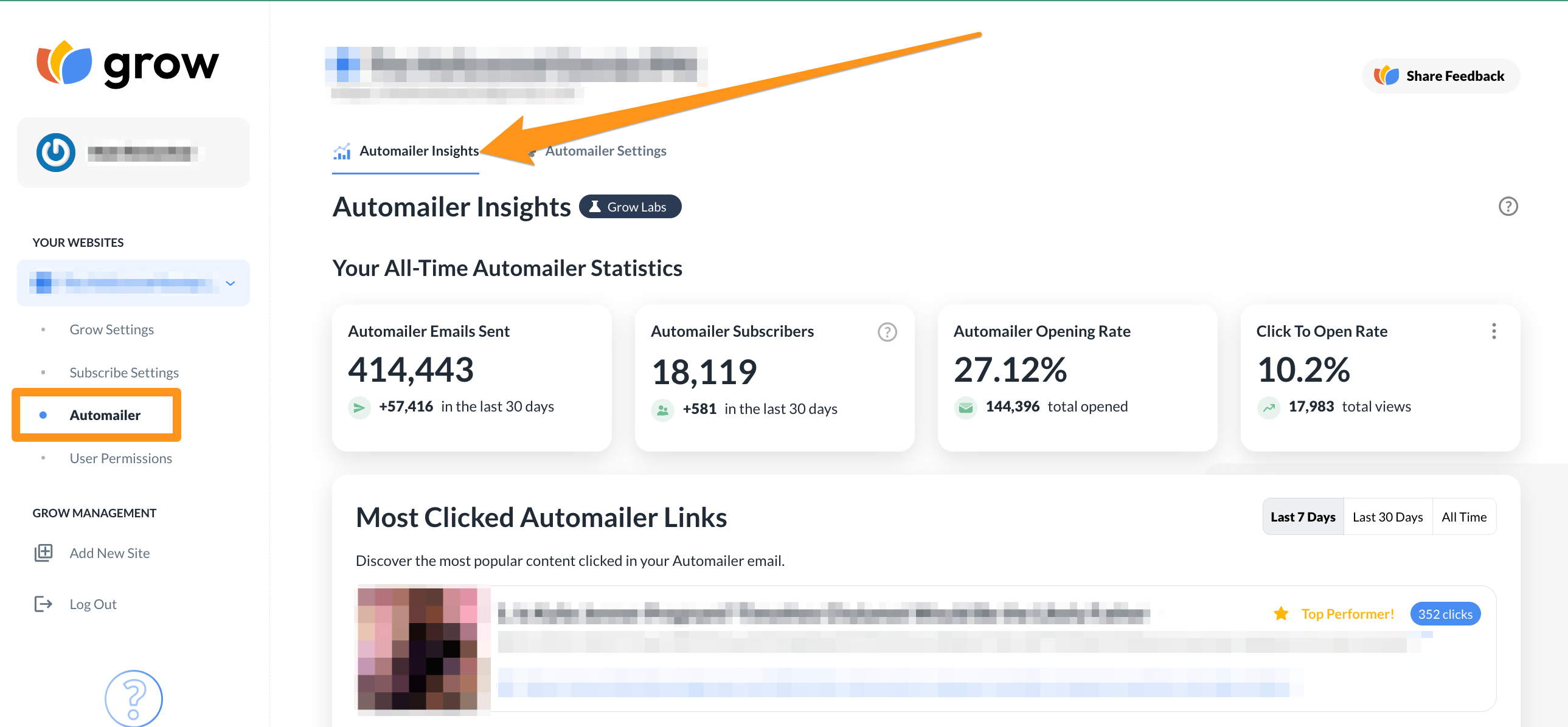 Automailer Insights – Grow